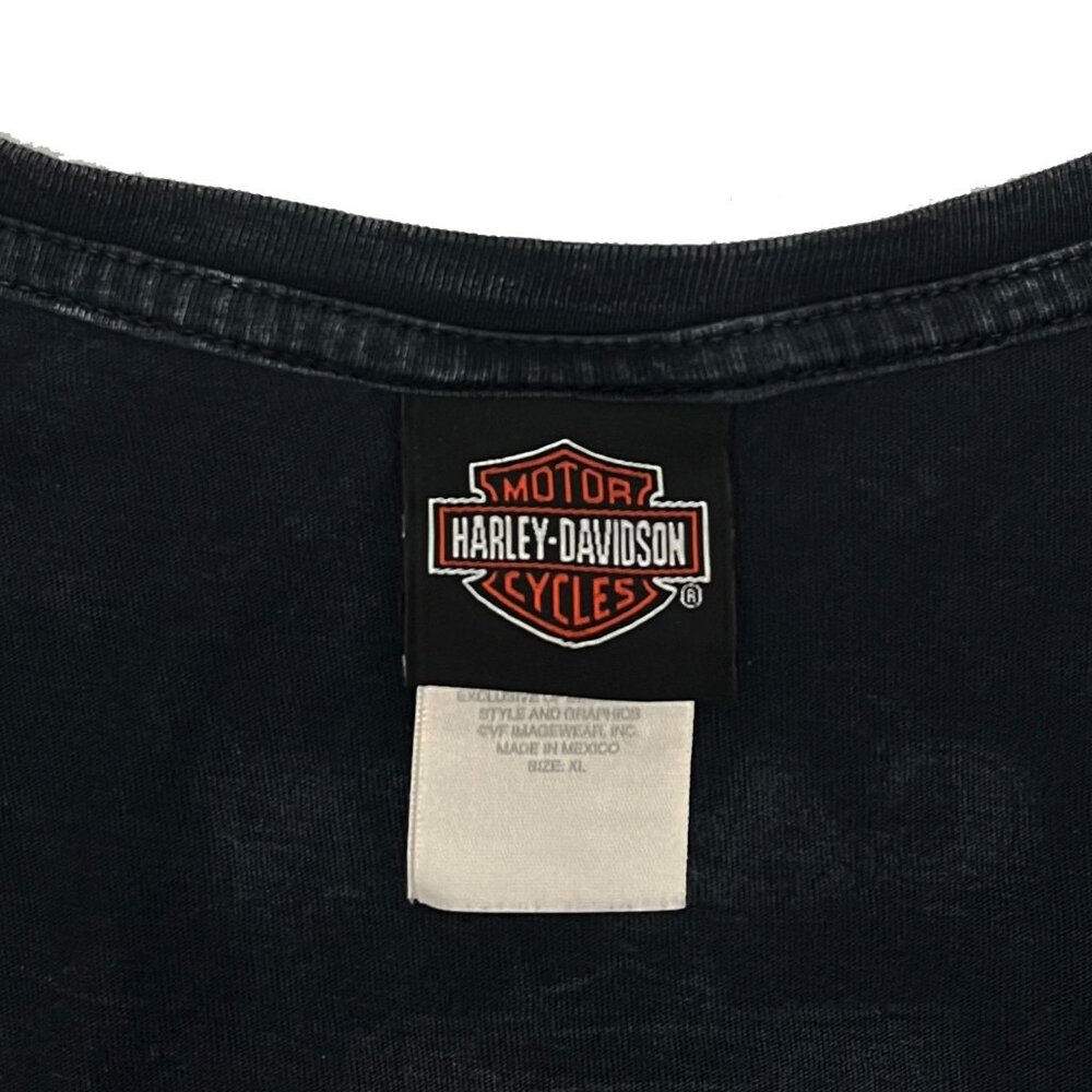 Harley Davidson T-Shirt Lafayette LA Womens XL X-Large Biker Motorcycle - Picture 2 of 4